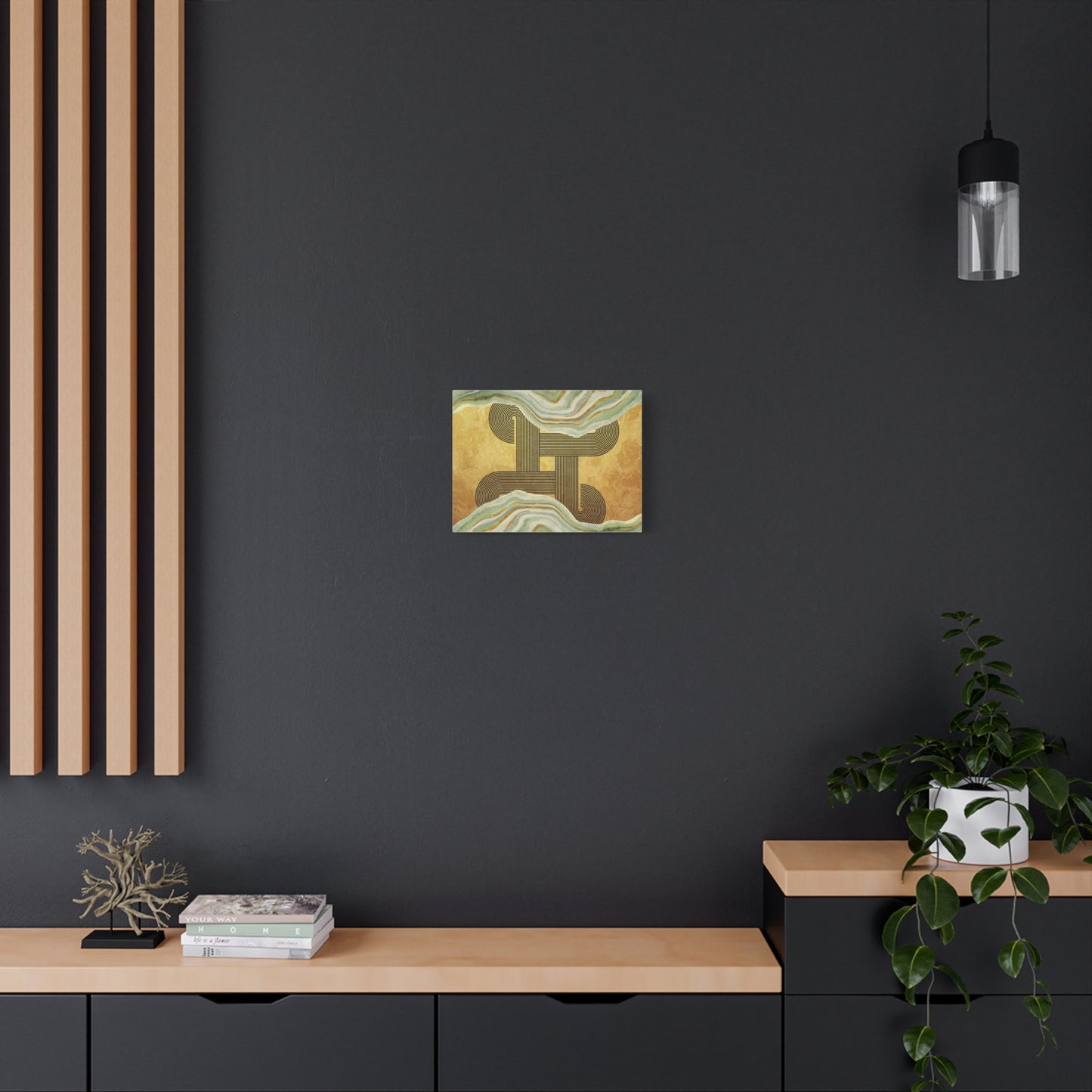 Of Thoughts and Feelings - Horizontal Matte Canvas