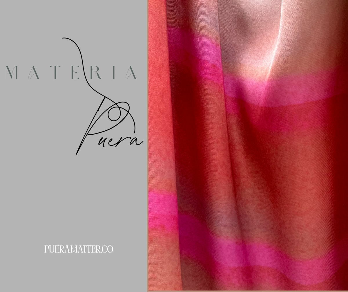 Fields of Nostalgia — Original Artist-Designed Satin Scarf