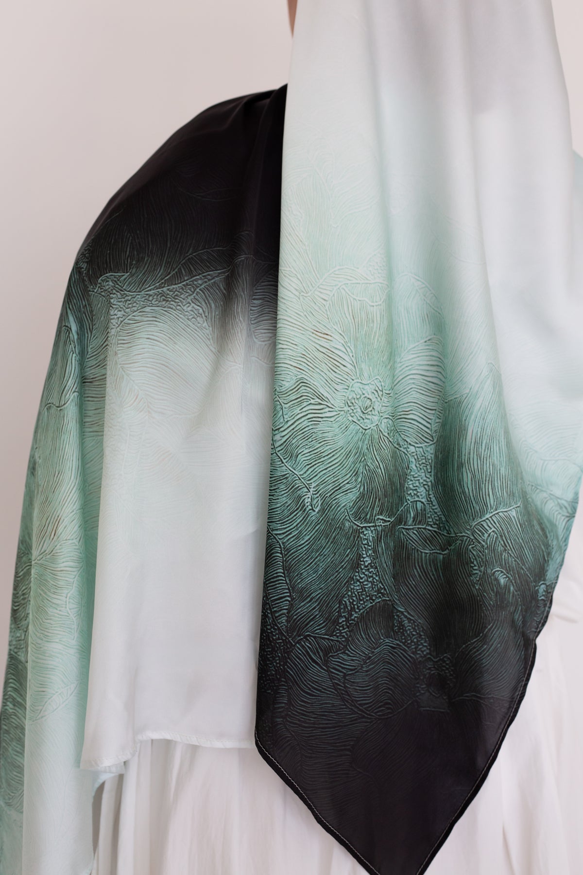 Resemblance of Souls — Original Artist-Designed Satin Scarf