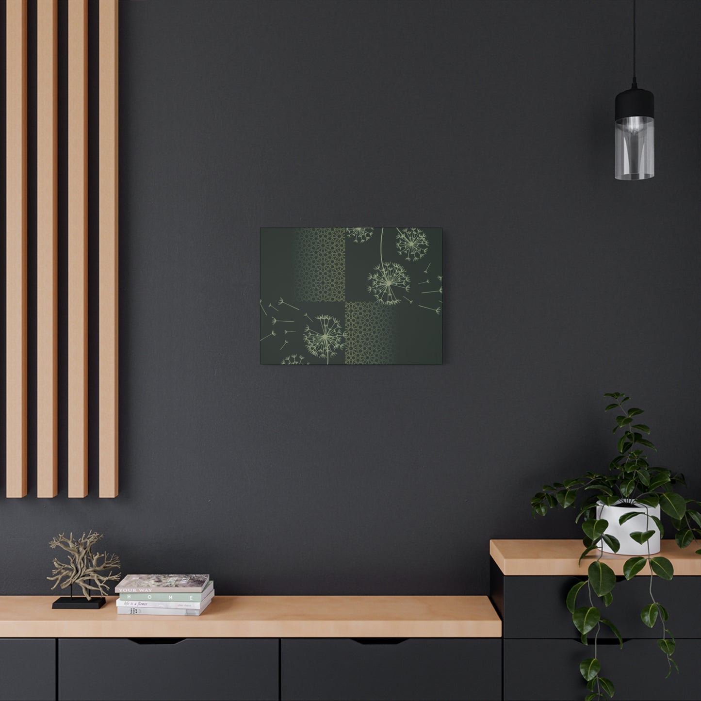 Colorful Green Nature's Recognition - Exclusive Canvas Art
