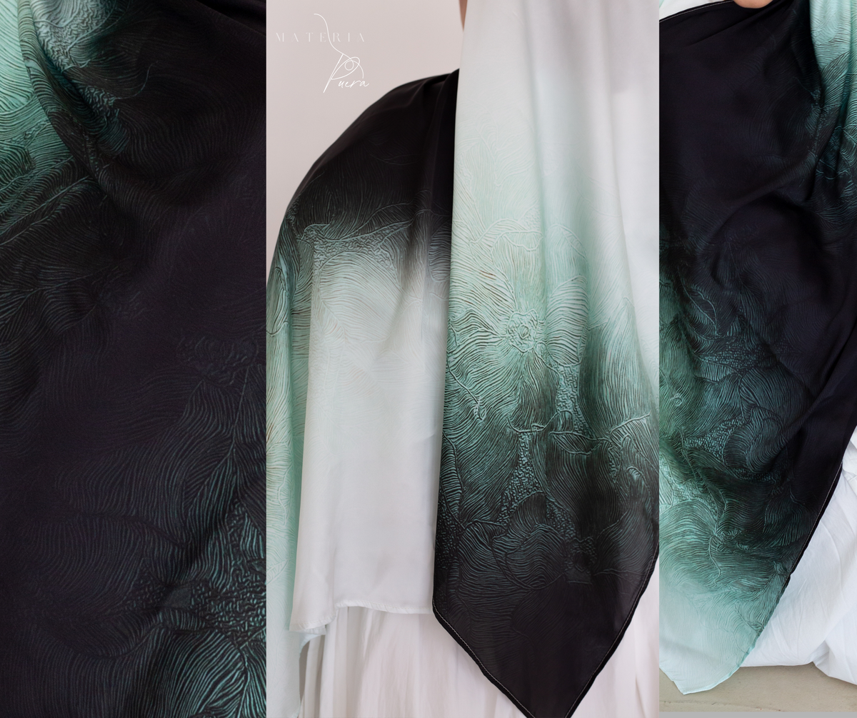 Resemblance of Souls — Original Artist-Designed Satin Scarf
